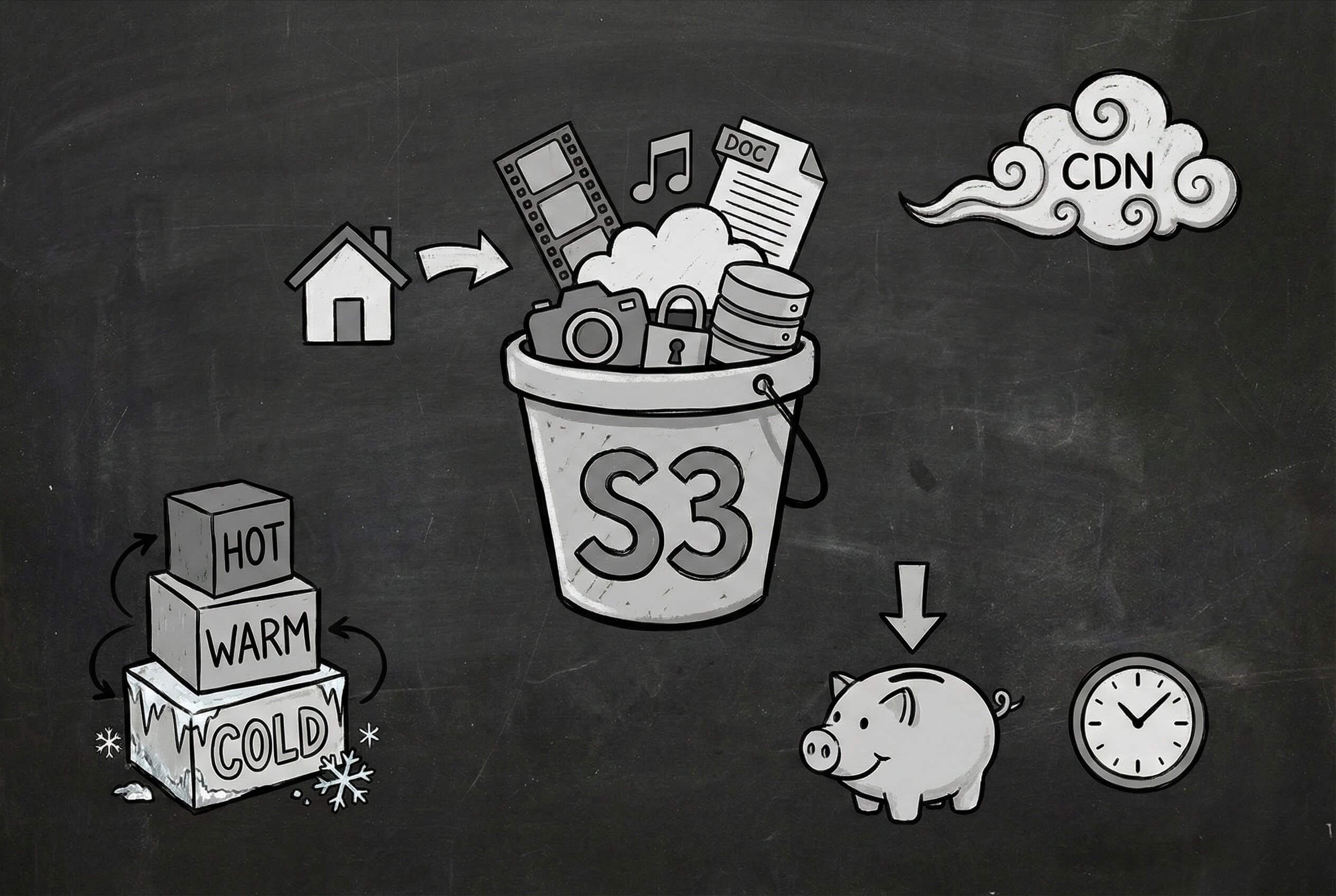 AWS S3: The Digital Storage Unit for Your Internet Stuff