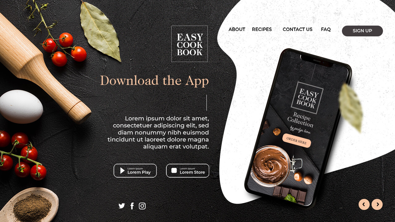 Recipe Box screenshot